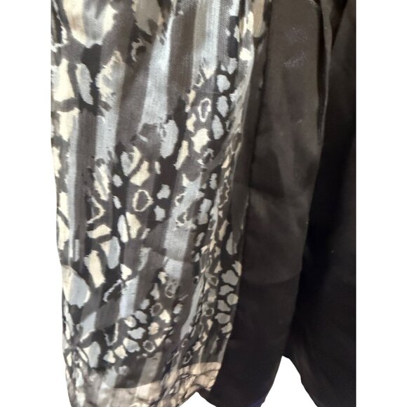 DKNY Jeans Womens S Black Sleeveless Empire Waist Top - Picture 4 of 10